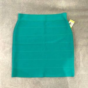 *NWT* INC | Teal Green Bodycon Skirt | Size Medium